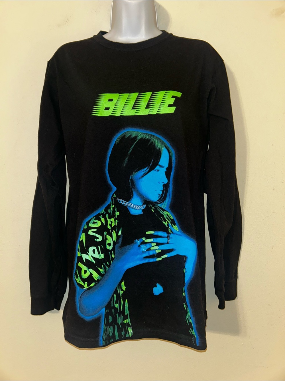 Billie Eilish Graphic Long-Sleeve T-Shirt